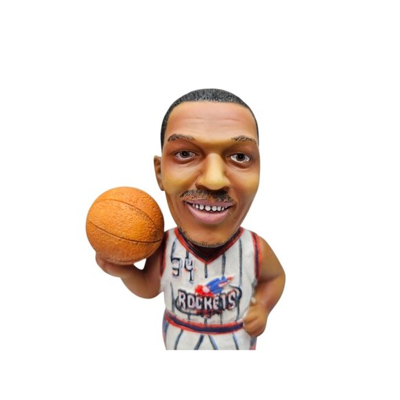 Houston Rockets Hakeem "The Dream" Olajuwon Bobblehead 2001 SGA Southwest NBA - Picture 3 of 10